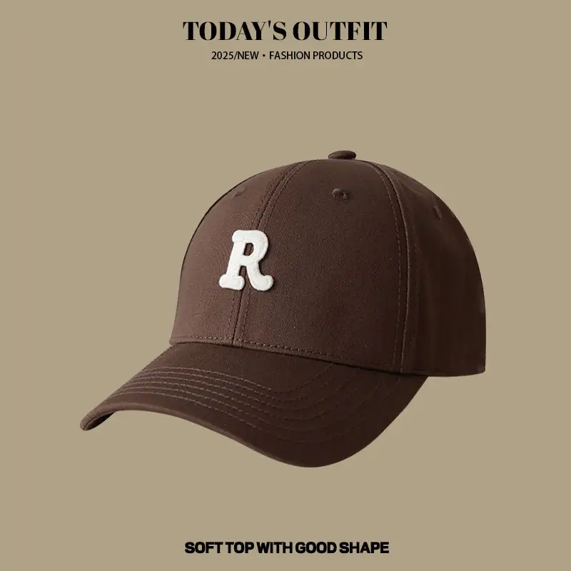 2025 Korean Style Pink Baseball Cap with Wide Brim - Image 5