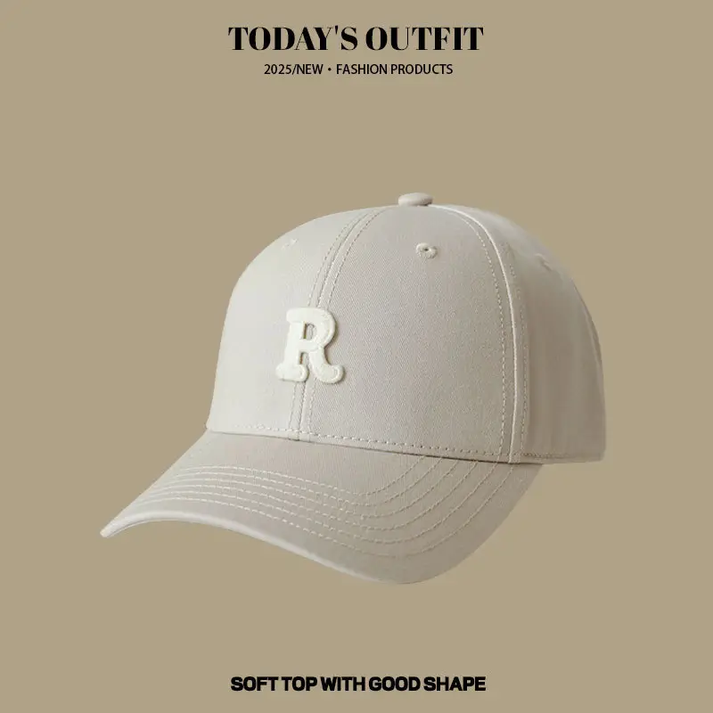 2025 Korean Style Pink Baseball Cap with Wide Brim - Image 8
