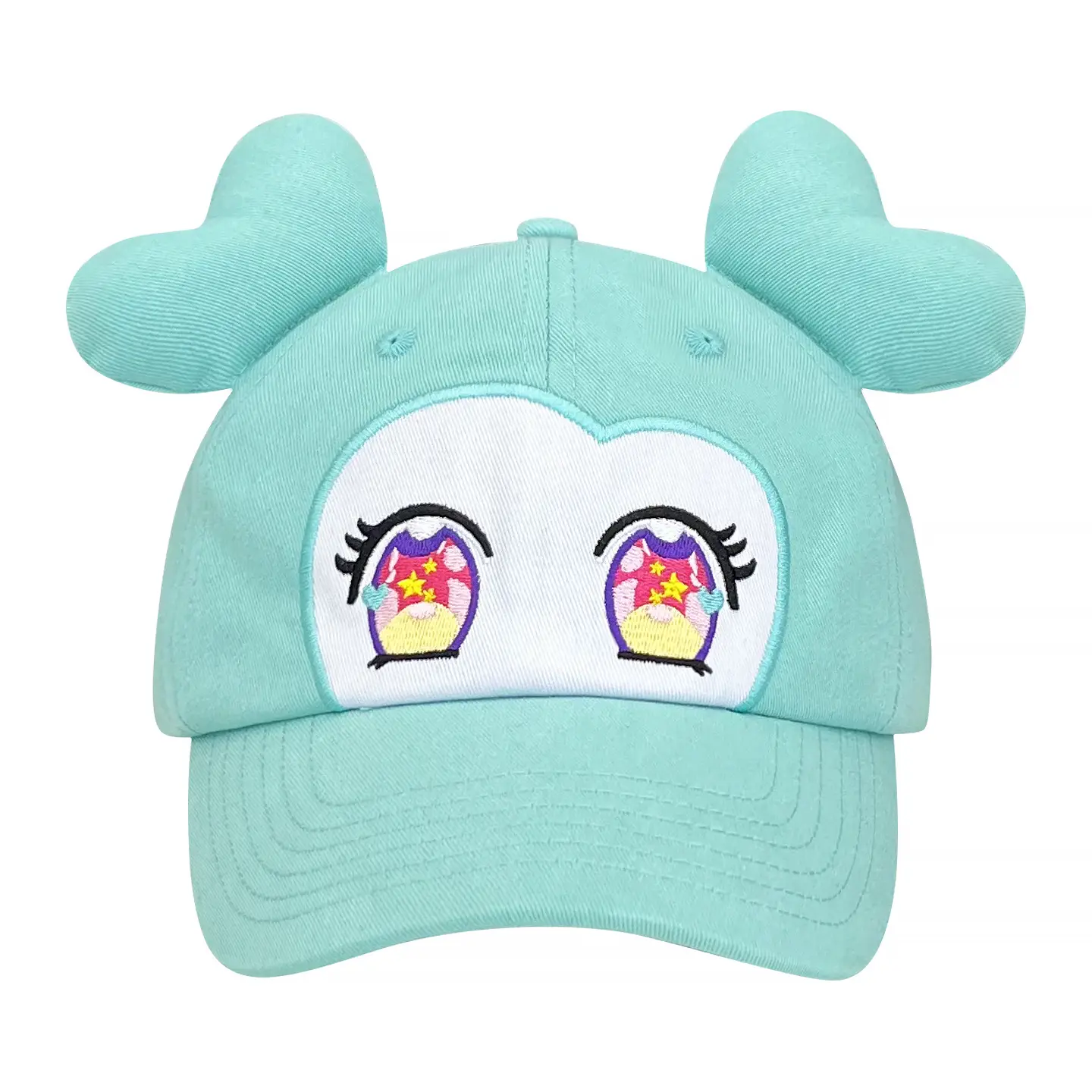 2025 New Cute Cartoon Big-Eyed Ear Baseball Cap for Women