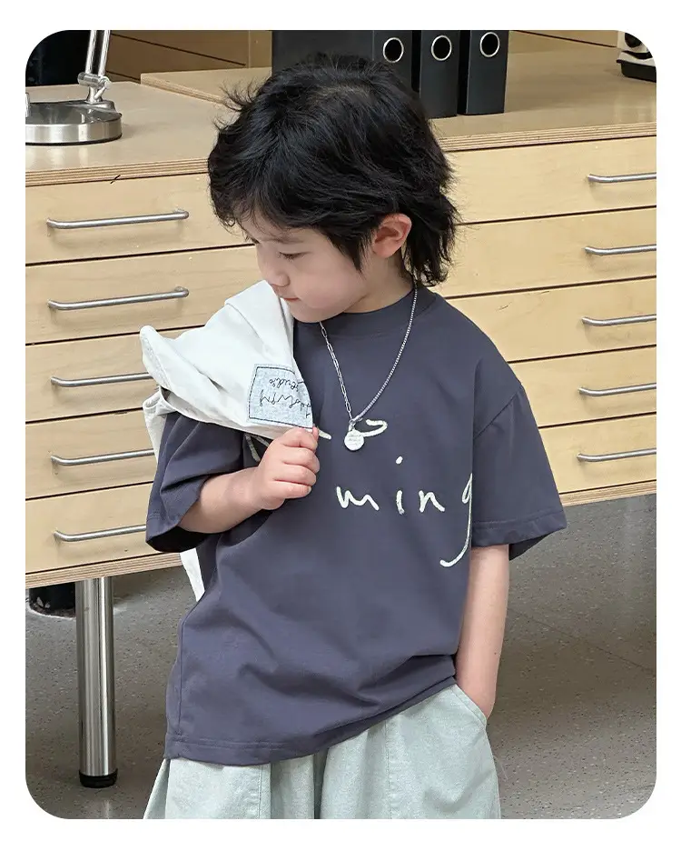 Kids Summer T-Shirt Short Sleeve Casual Wear — feature 10