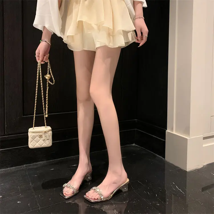 Crystal High Heel Sandals for Women 2025 Summer — feature 11