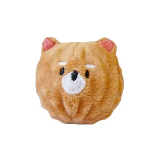 Pet Teething and Chewing Bb Cute Animal Shaped Elastic Ball Sound Toy Thorn Ball Bichon Teddy Amazon