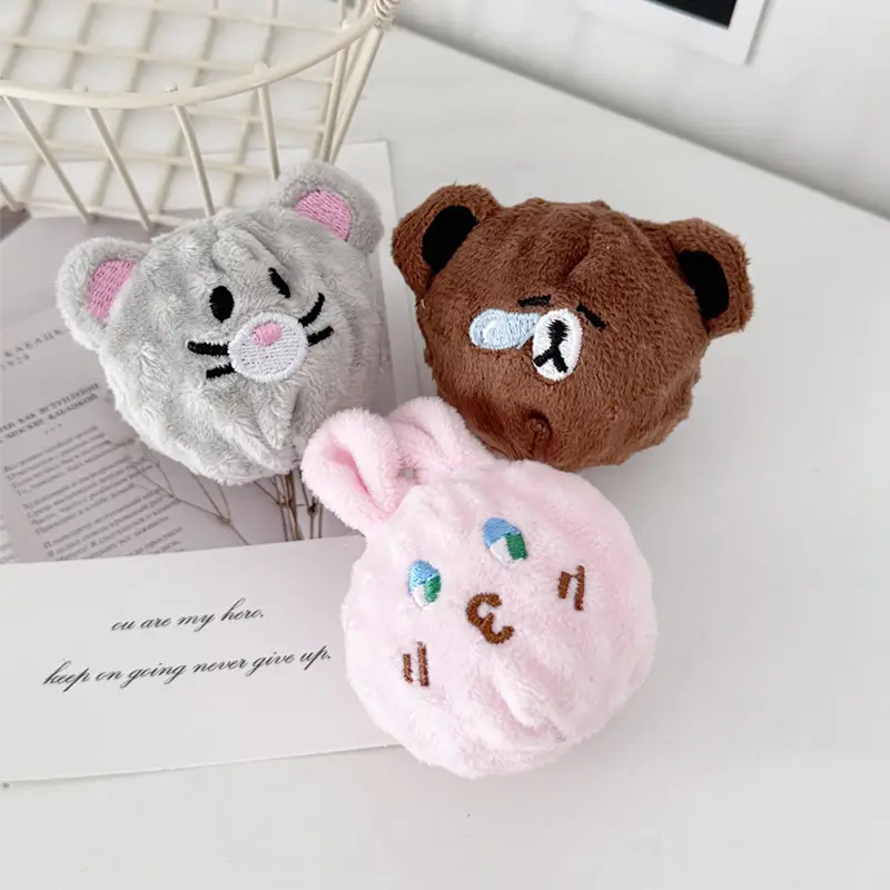 Pet Teething and Chewing Bb Cute Animal Shaped Elastic Ball Sound Toy Thorn Ball Bichon Teddy Amazon