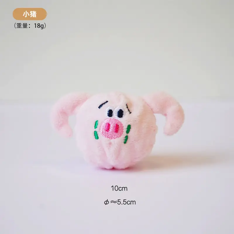 Pet Teething and Chewing Bb Cute Animal Shaped Elastic Ball Sound Toy Thorn Ball Bichon Teddy Amazon
