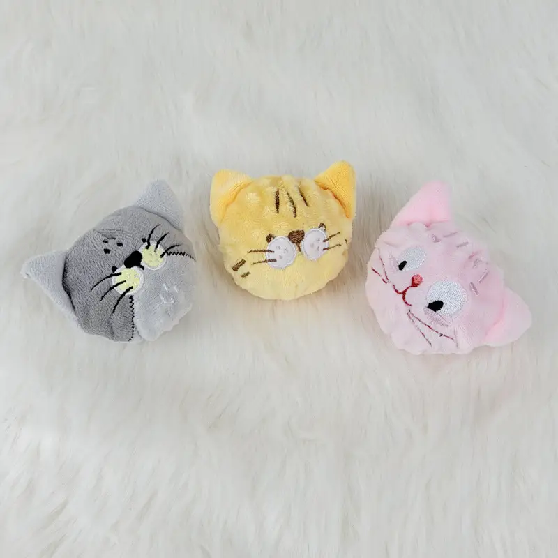 Pet Teething and Chewing Bb Cute Animal Shaped Elastic Ball Sound Toy Thorn Ball Bichon Teddy Amazon