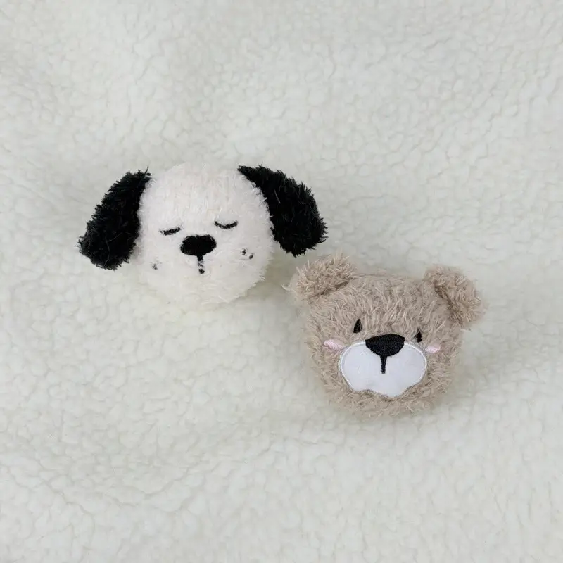 Pet Teething and Chewing Bb Cute Animal Shaped Elastic Ball Sound Toy Thorn Ball Bichon Teddy Amazon