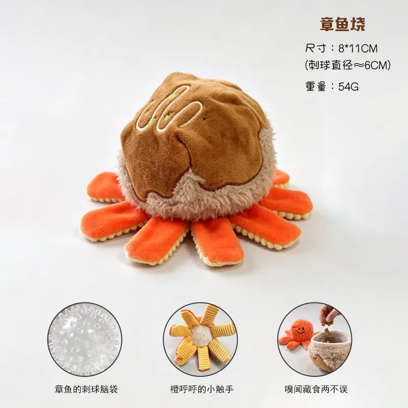 Pet Teething and Chewing Bb Cute Animal Shaped Elastic Ball Sound Toy Thorn Ball Bichon Teddy Amazon