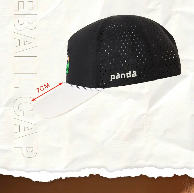 Summer Cartoon Duck Cap Green White Breathable 5-Page Top — feature 18