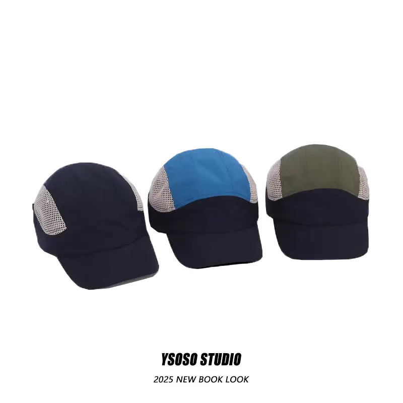 Retro Mesh Peaked Cap Summer Cycling Camping