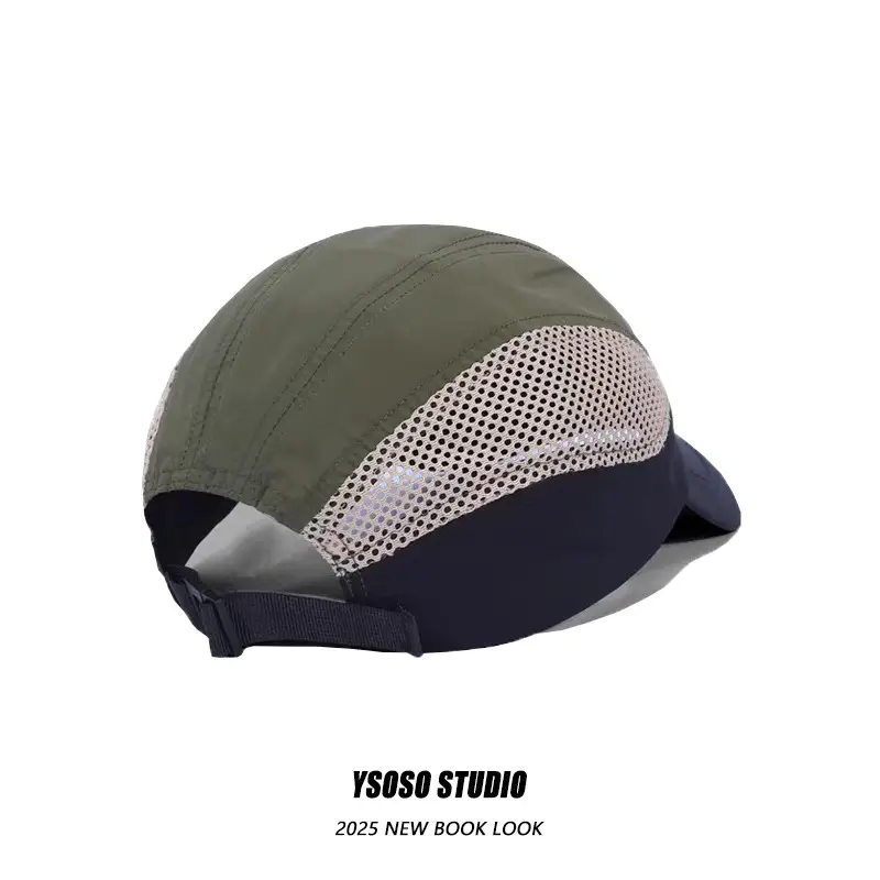 Retro Mesh Peaked Cap Summer Cycling Camping — feature 6
