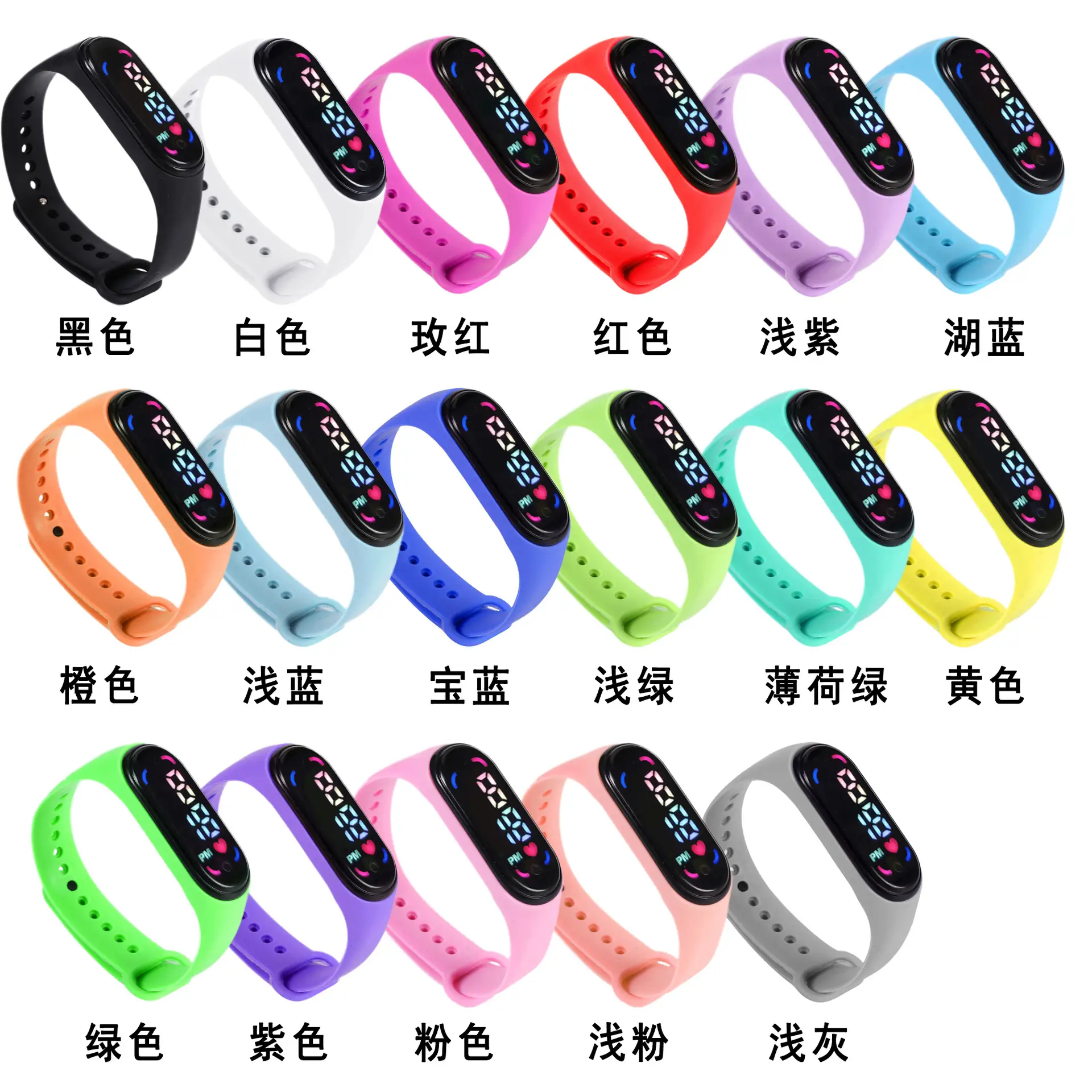 Touch Waterproof Fashion Watch for Students - Image 20