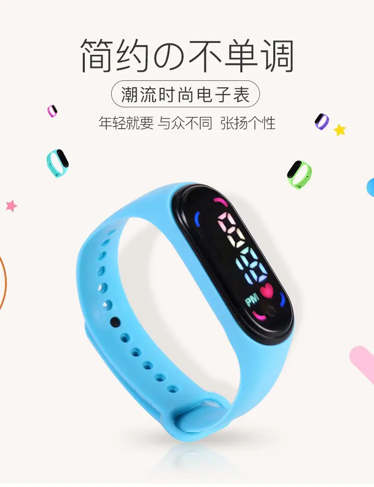 Touch Waterproof Fashion Watch for Students — feature 1