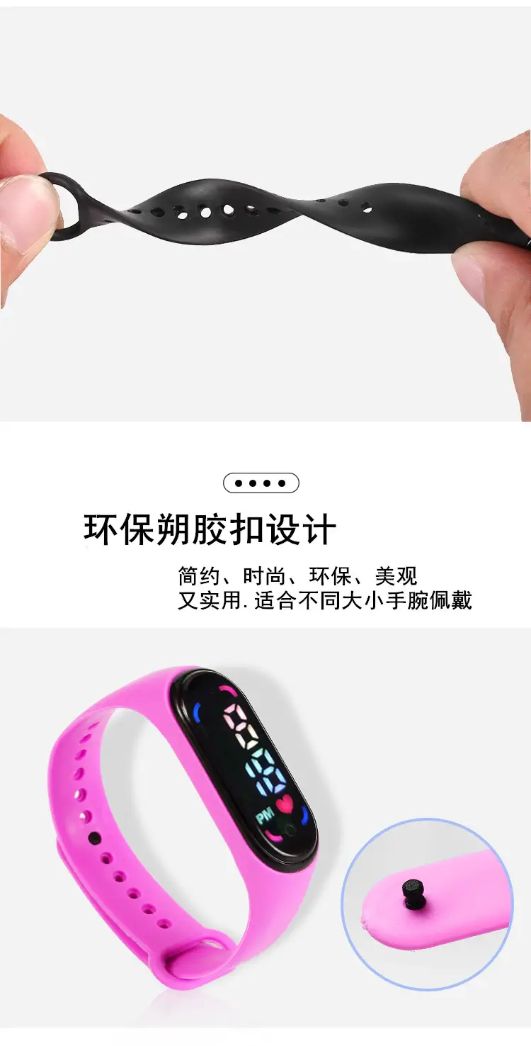 Touch Waterproof Fashion Watch for Students — feature 5