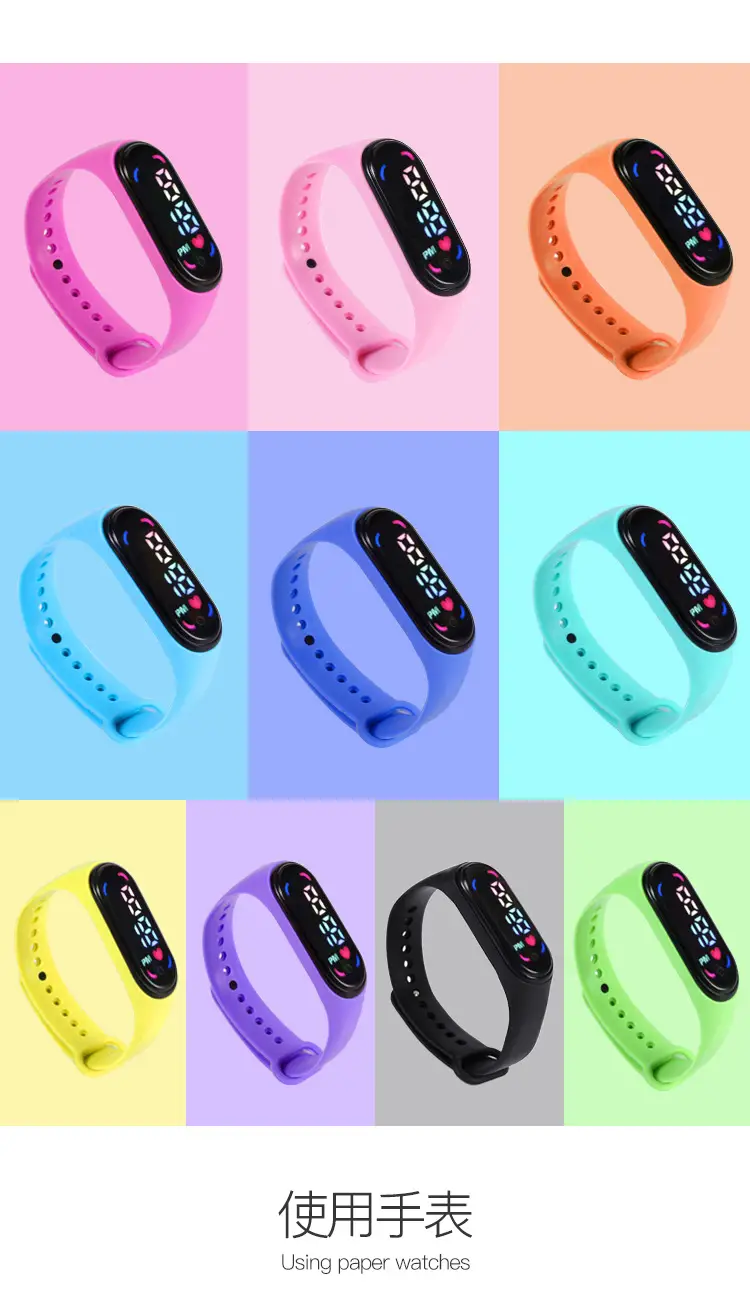 Touch Waterproof Fashion Watch for Students — feature 8
