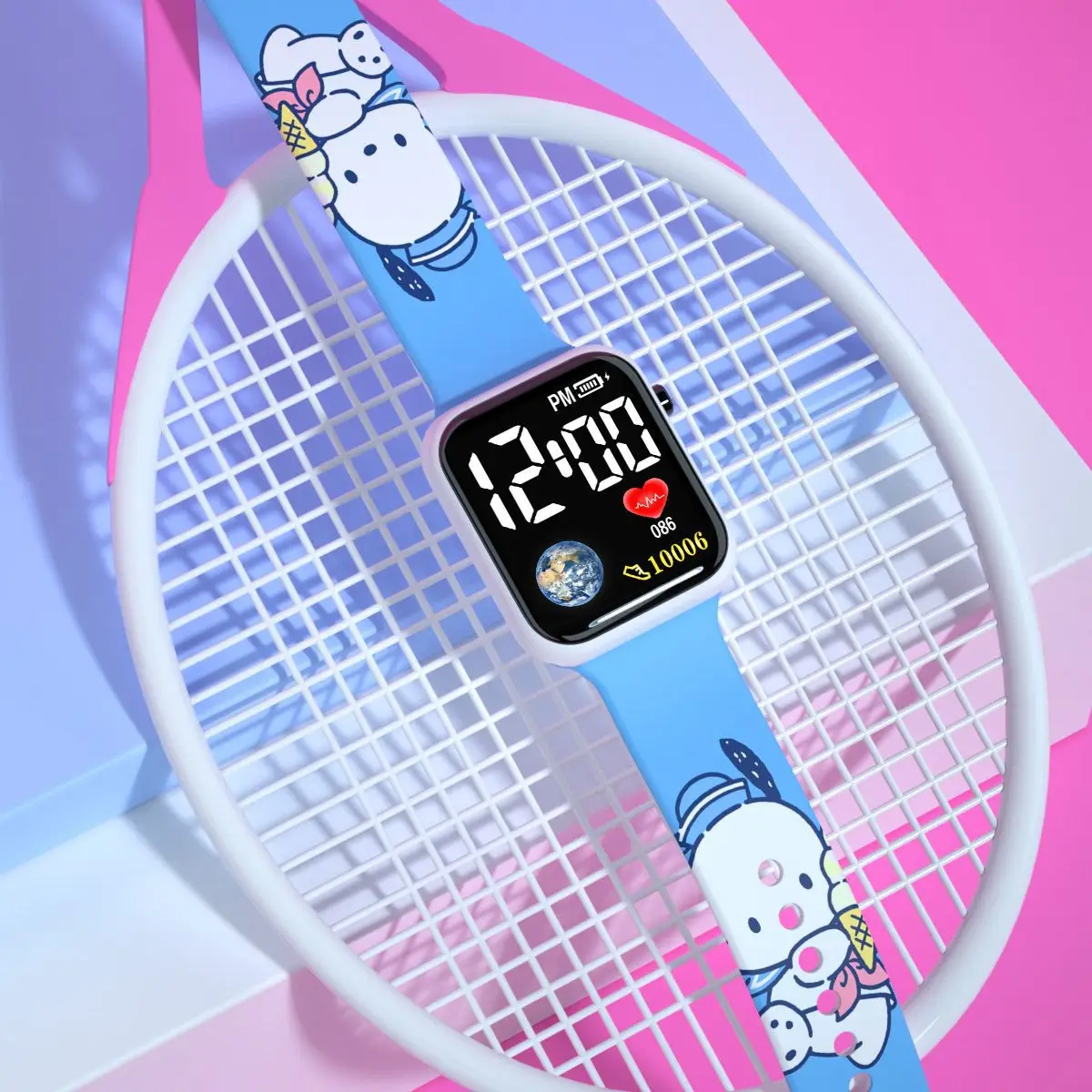 New Cartoon Print Digital Watch for Kids — feature 6