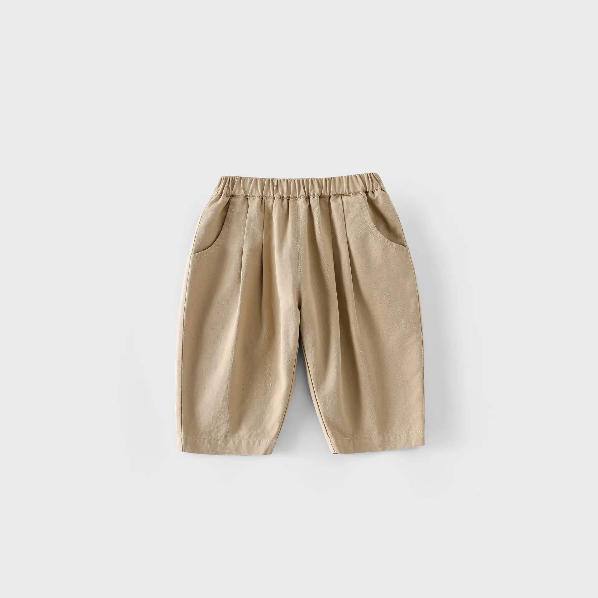 Blue Cotton Patches Boys Shorts with Elastic Waist - Image 9