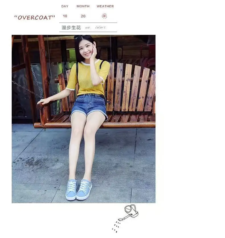 2025 New Spring Canvas Shoes for Women Korean Style White — feature 4