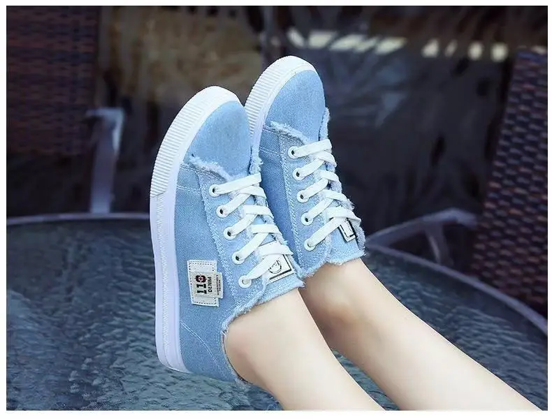 2025 New Spring Canvas Shoes for Women Korean Style White — feature 8