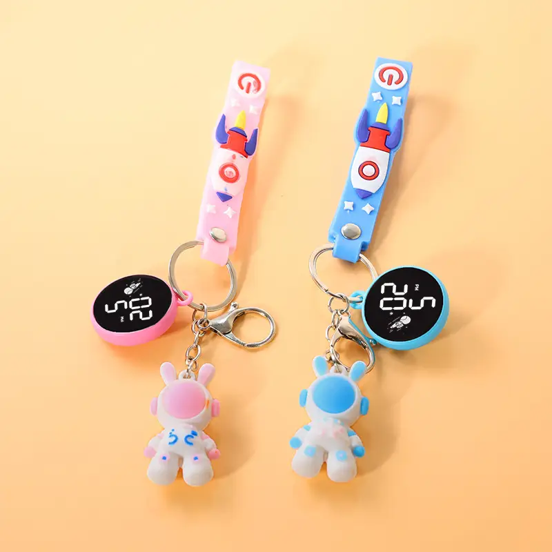 Astronaut Electronic Watch Keychain Pendant Set — feature 6