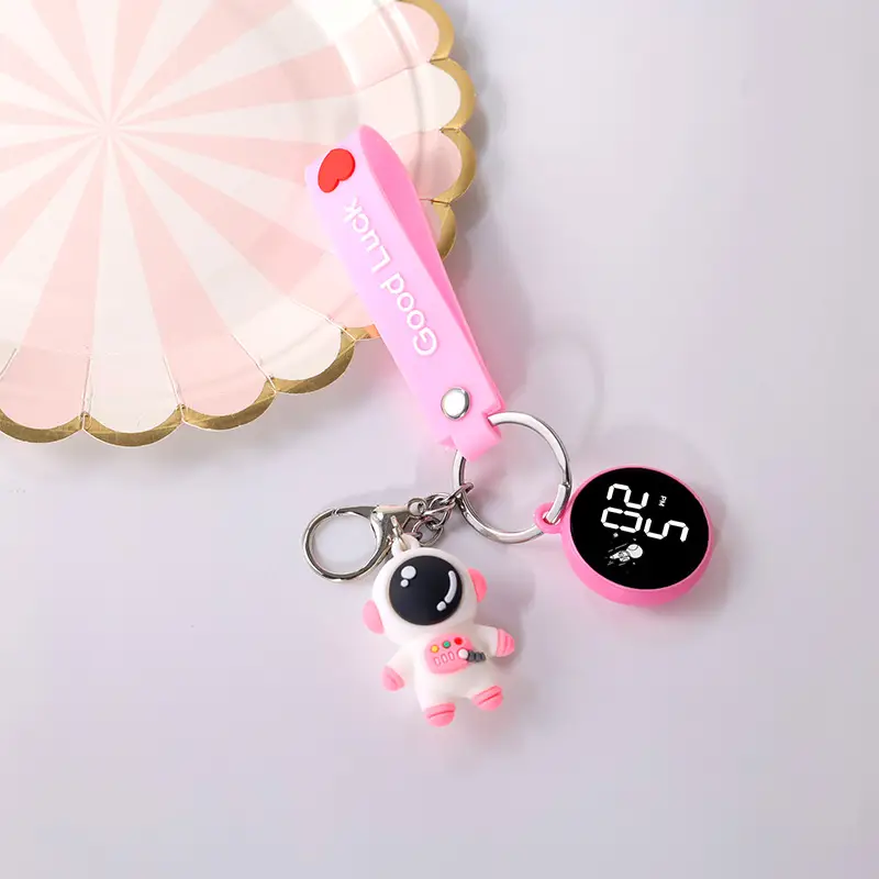 Astronaut Electronic Watch Keychain Pendant Set — feature 8