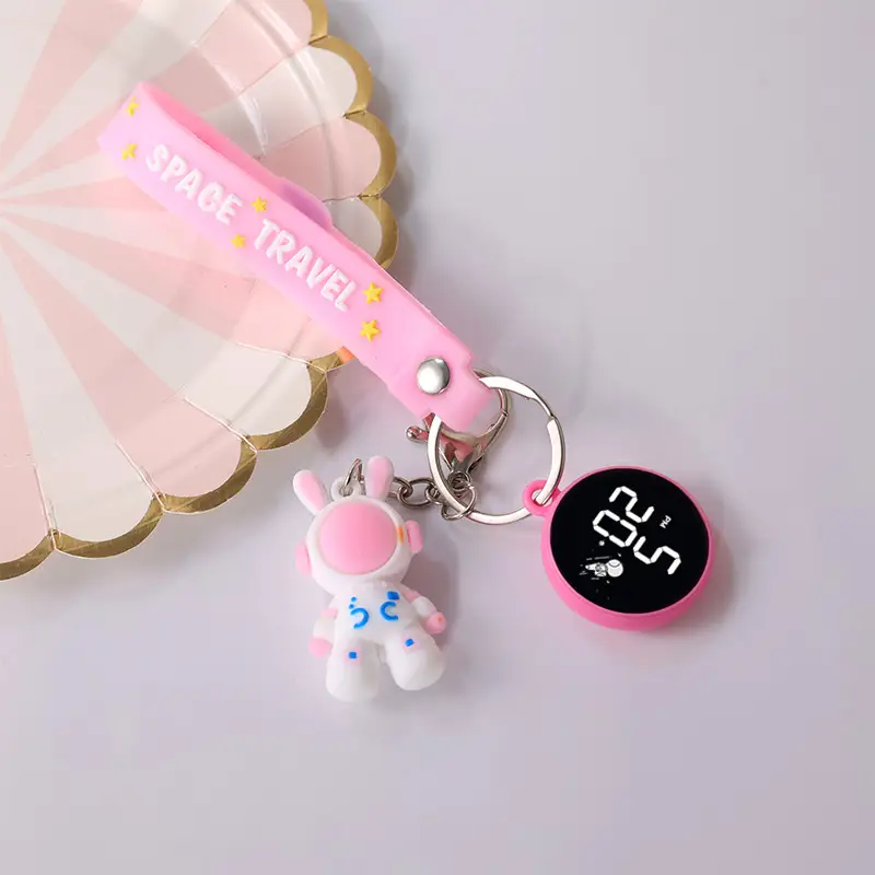Astronaut Electronic Watch Keychain Pendant Set - Image 5