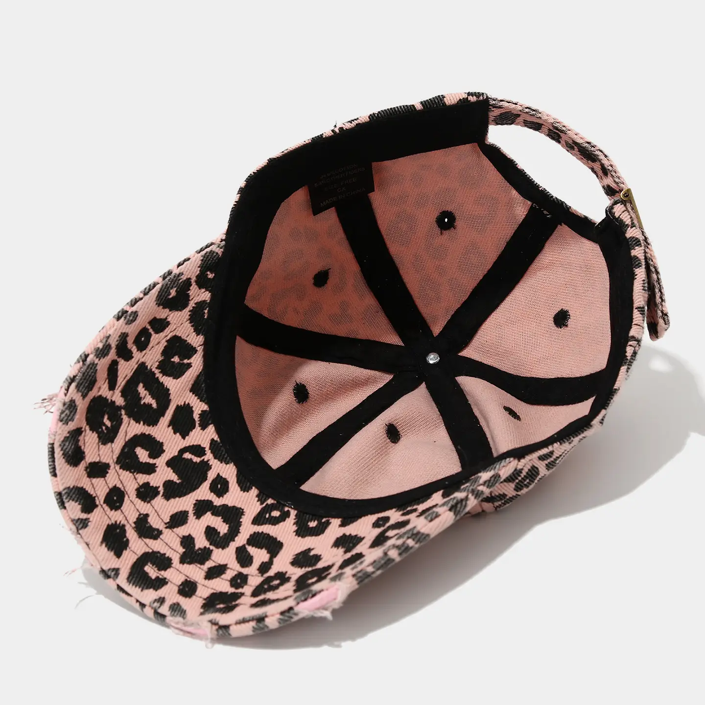Vintage Leopard Print Baseball Cap Unisex Hot Girl Style — feature 11