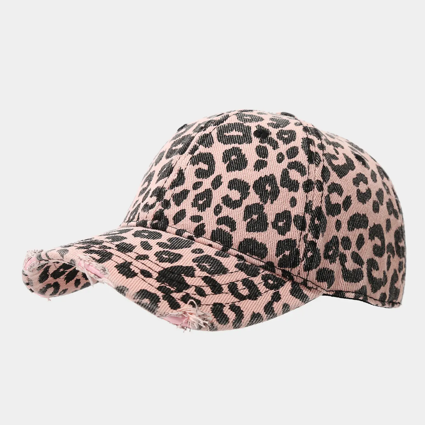 Vintage Leopard Print Baseball Cap Unisex Hot Girl Style — feature 9