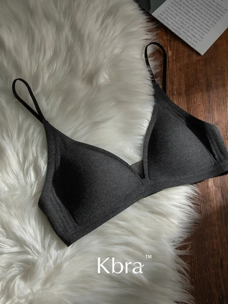 Wire-Free French Deep V Nude Triangle Cup Intimates for Women Anti-Sagging Beautiful Back Push-Up Summer Thin Bra Lightweight — feature 13
