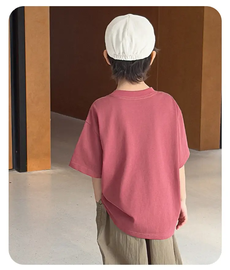 Kids Korean Style 2025 Summer T-Shirt Medium Small — feature 13