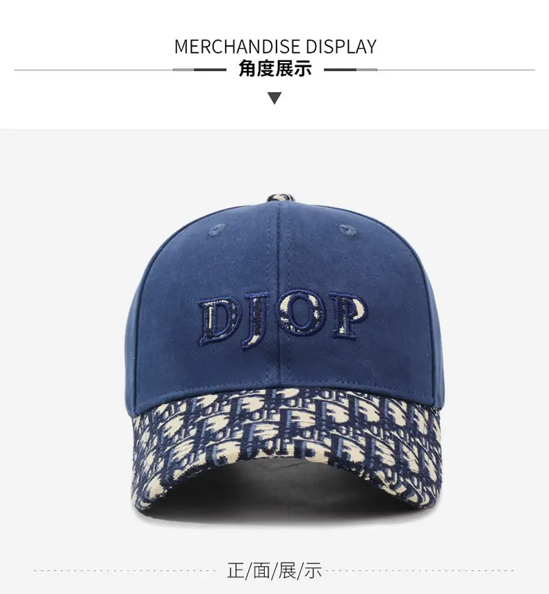 Korean Embroidered Baseball Caps for Women — feature 9