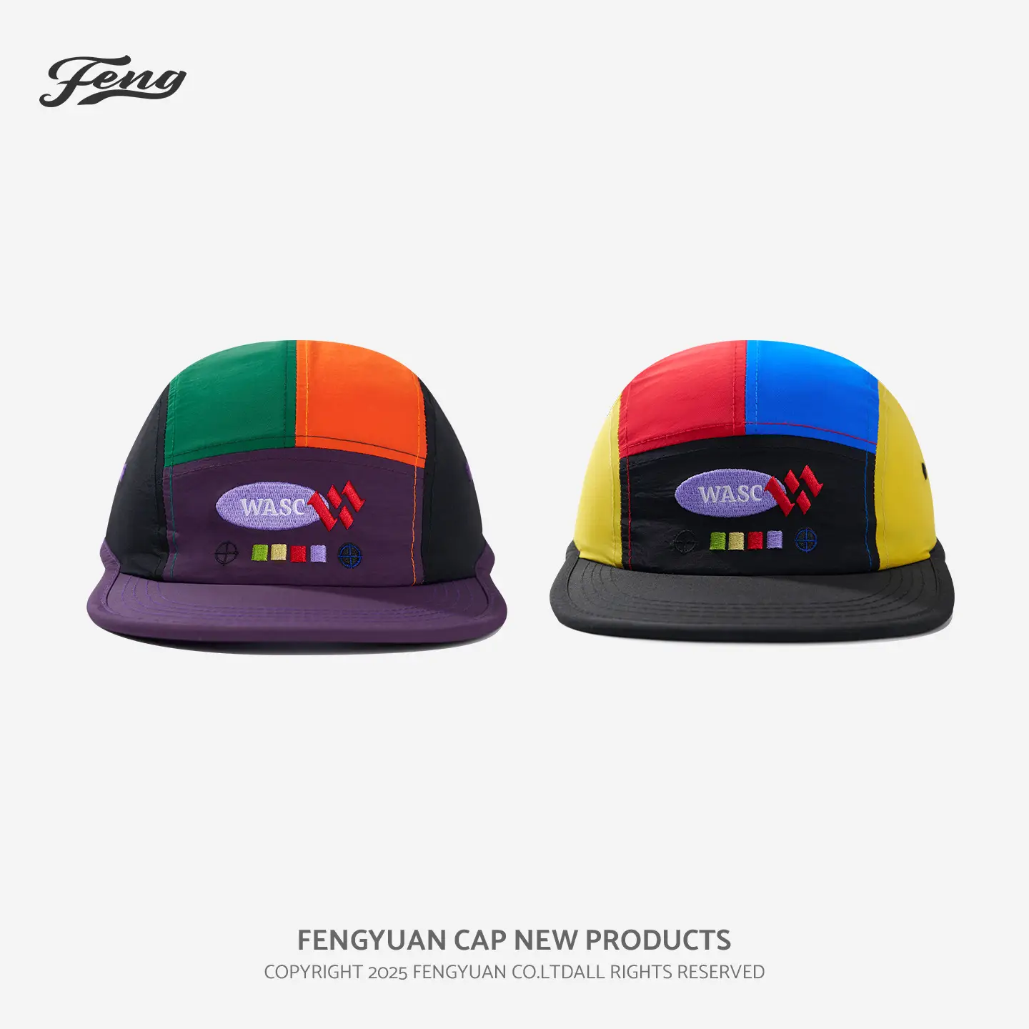 Wasc Retro Color Baseball Cap Dopamine Design - Image 3