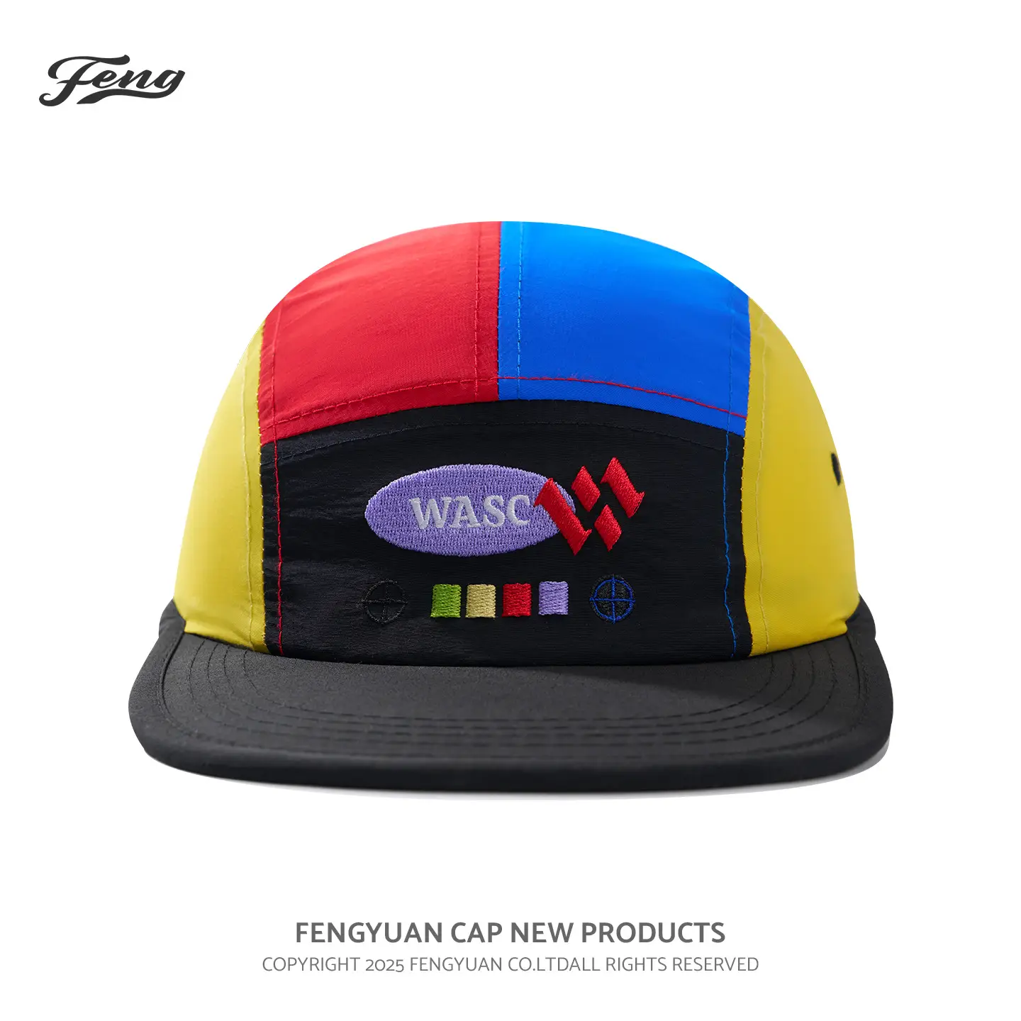 Wasc Retro Color Baseball Cap Dopamine Design - Image 2