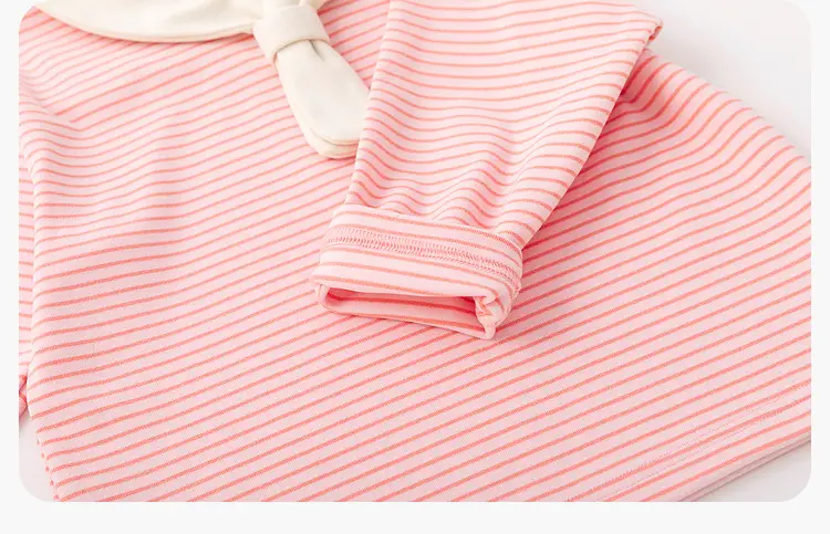Boy's Striped Collar T-Shirt Spring Outfit — feature 36