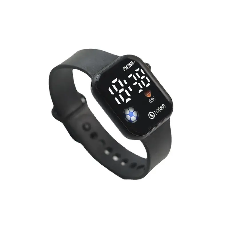 Spot Cross-Border Y1 Football Led Watch White Digital Watch - Image 13