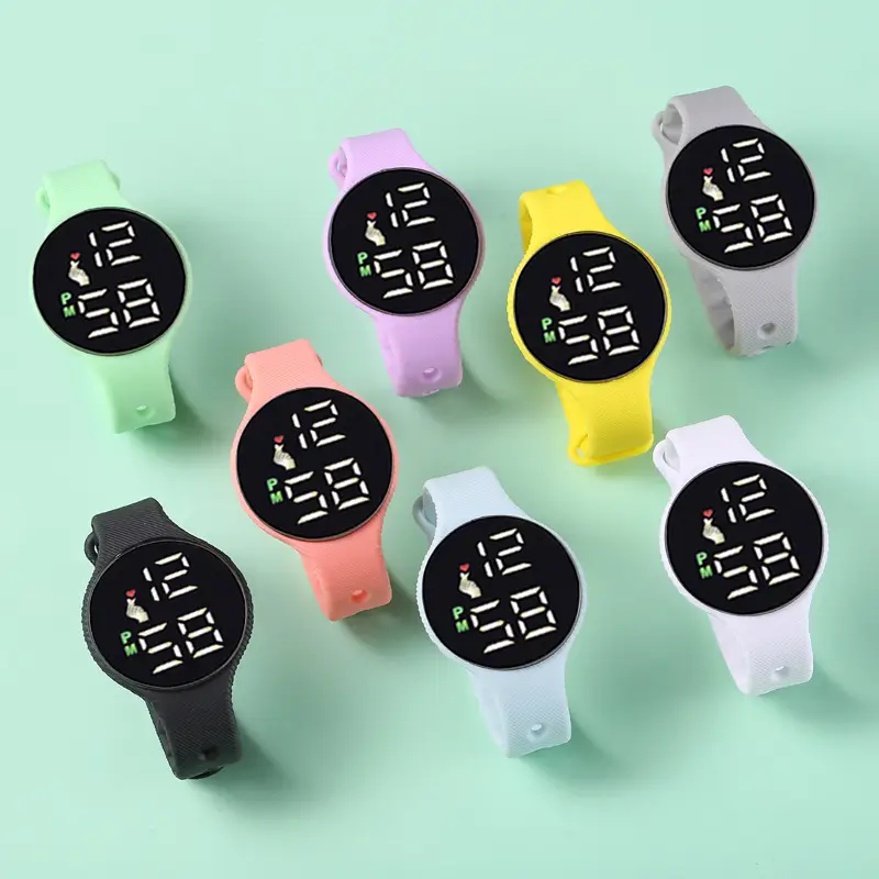 Yellow Digital Touch Watch for Students - Image 10