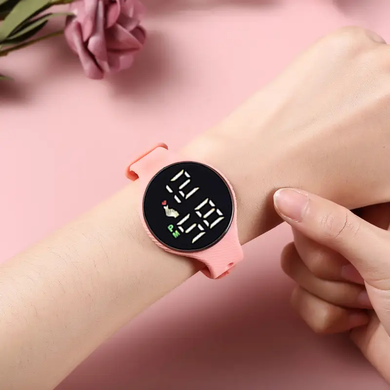 Yellow Digital Touch Watch for Students — feature 4