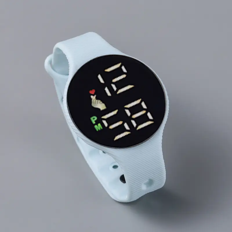 Yellow Digital Touch Watch for Students - Image 6