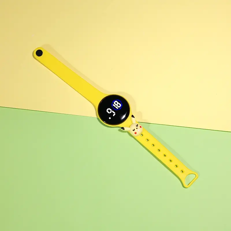 Touch Screen Waterproof Luminous Round Watch for Girls — feature 3