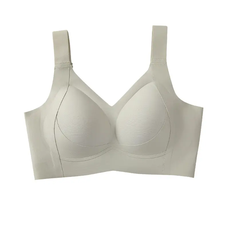 Contouring Cup, Adjustable Anti-Sagging, Breast-Retracting, Seamless Bra, Soft Support, Push-Up, Large Size, Full-Cup Bra