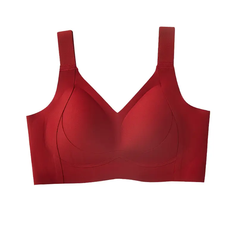 Contouring Cup, Adjustable Anti-Sagging, Breast-Retracting, Seamless Bra, Soft Support, Push-Up, Large Size, Full-Cup Bra
