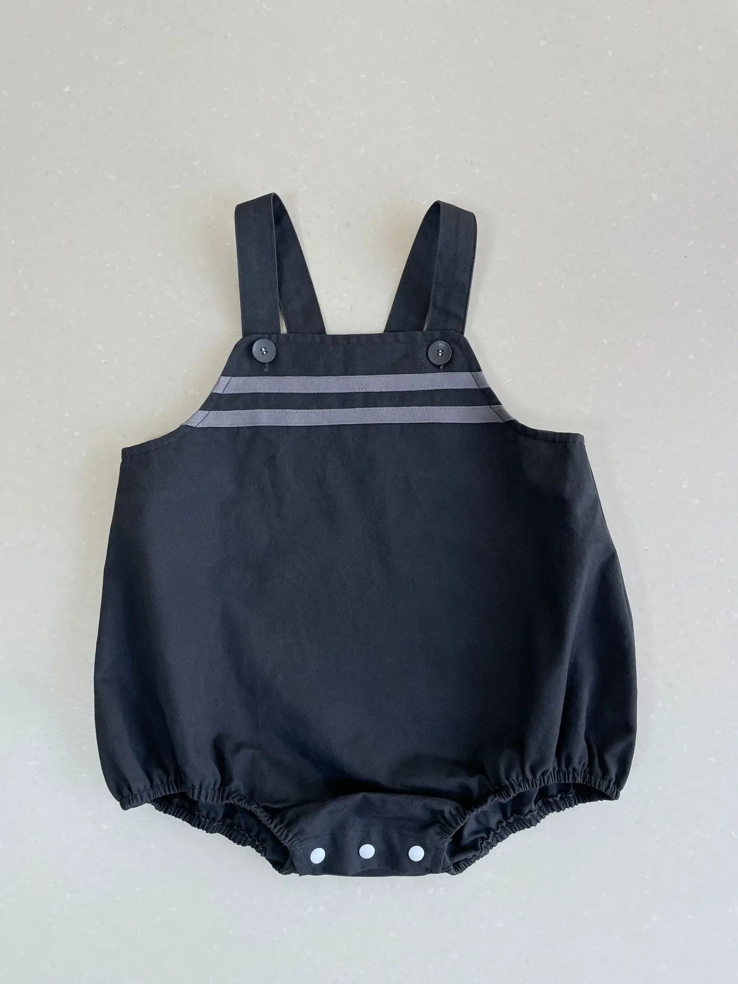 Galakoko Boys Summer Pure Color Crawling Clothes - Image 2