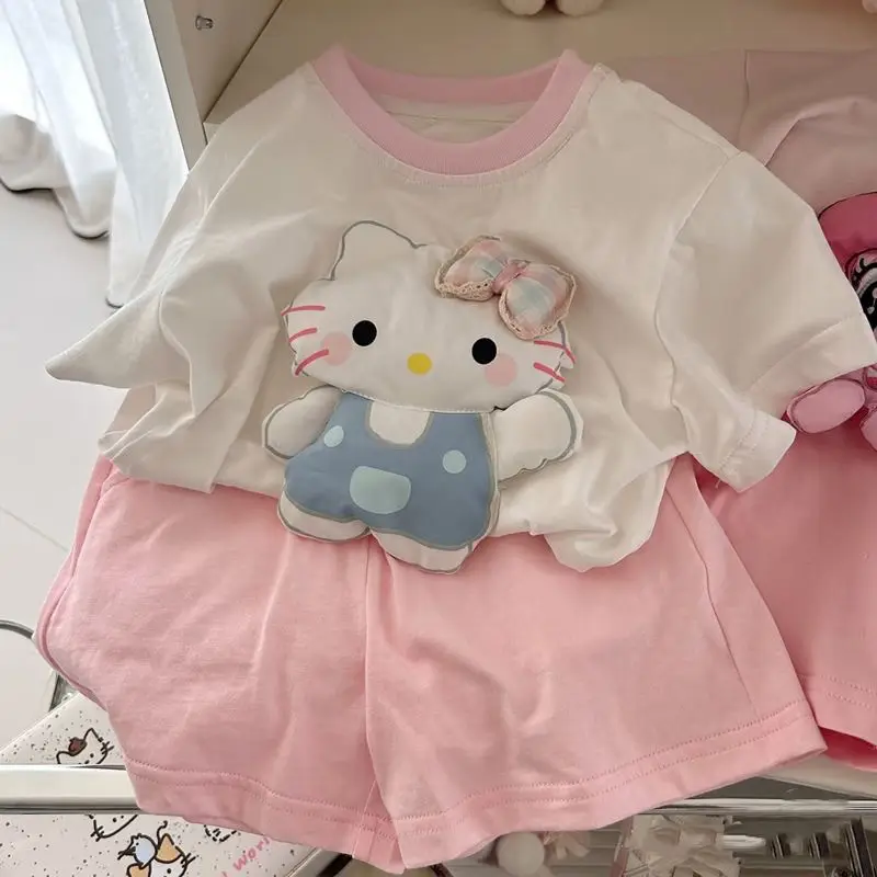 Kids Korean Cartoon Cotton T-Shirts Summer Wear — feature 9