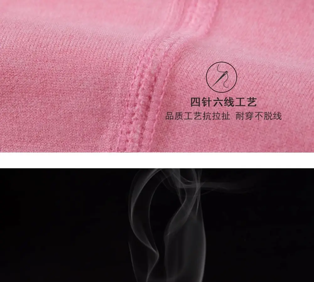 Thermal Underwear Women's Autumn Clothes and Long Pants Set Winter Thin Seamless Self-Heating Autumn and Winter V Neck Bottoming Shirt — feature 17