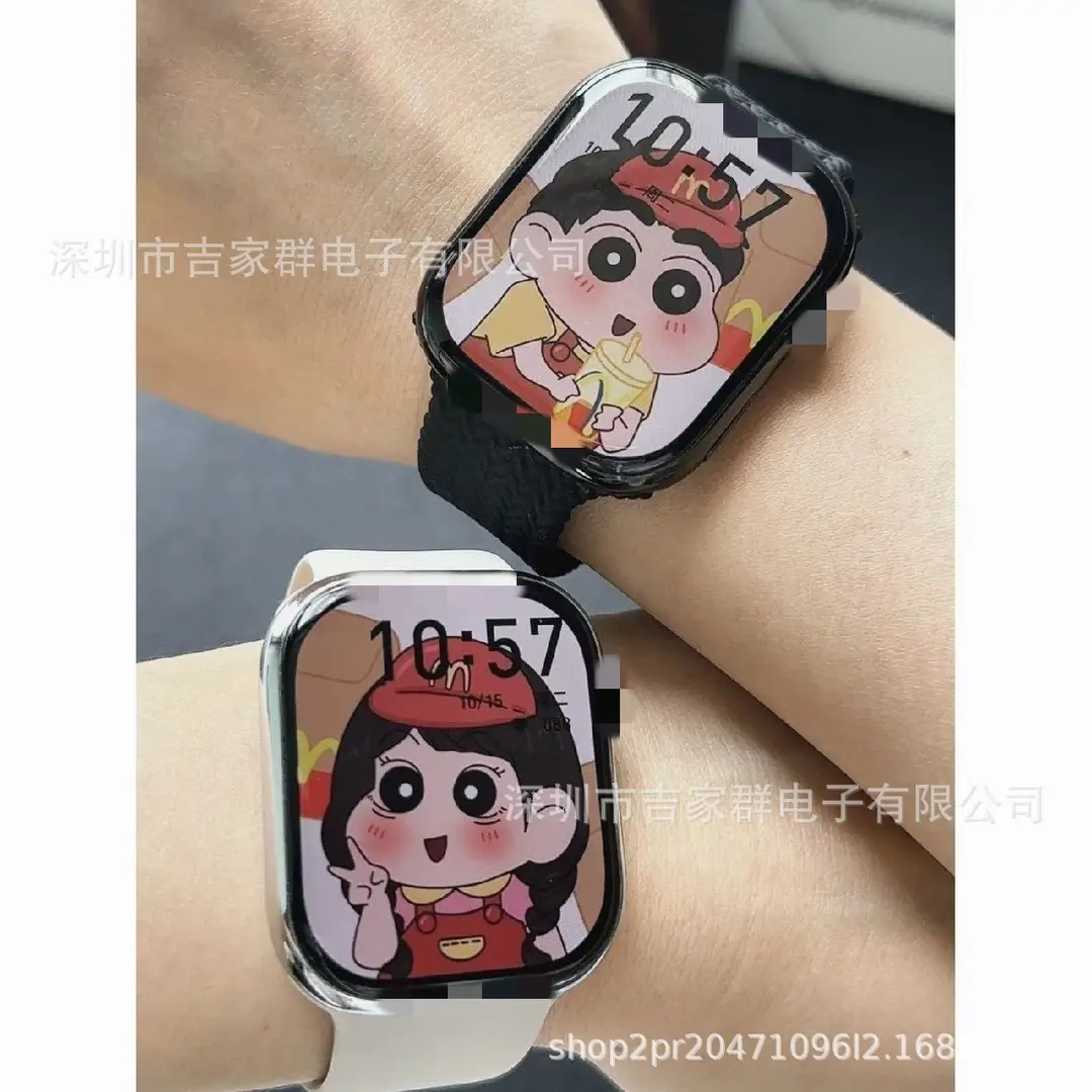 Tiktok Trending Huaqiangbei S10 Smartwatch Heart Rate Blood Pressure Bluetooth Call Cross-Border S9 Smartwatch for Women