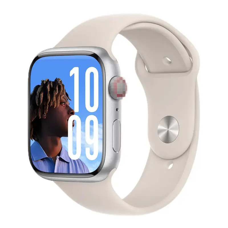 Tiktok Trending Huaqiangbei S10 Smartwatch Heart Rate Blood Pressure Bluetooth Call Cross-Border S9 Smartwatch for Women