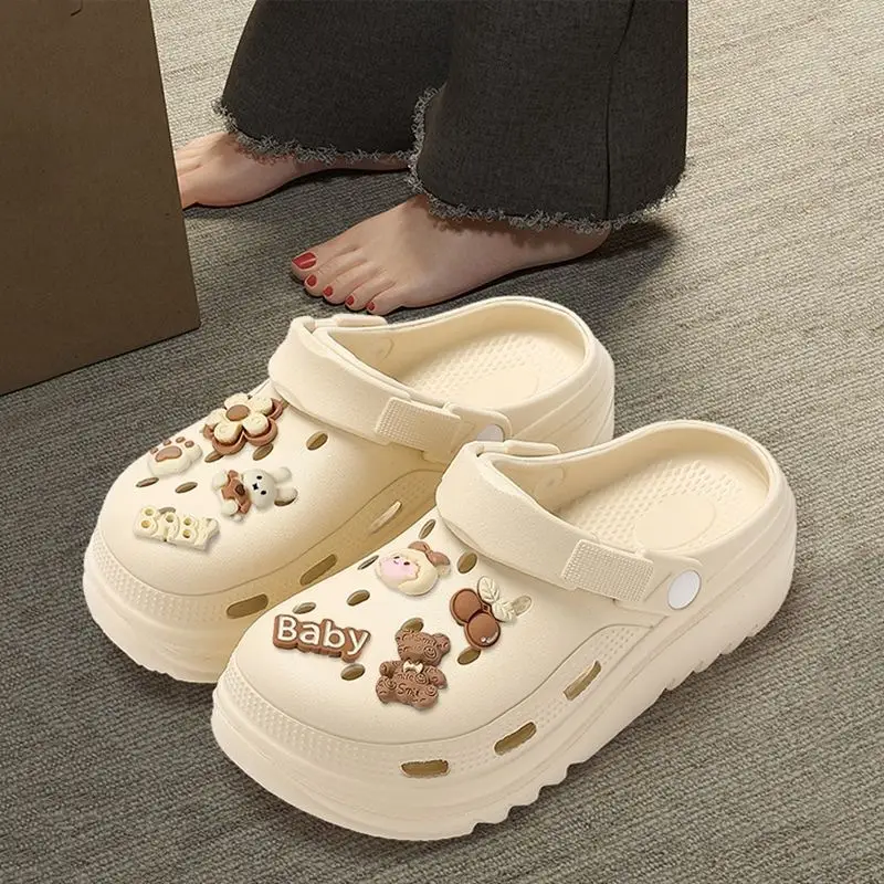 2025 Women Thick Clogs Non-Slip Outdoor Sandals