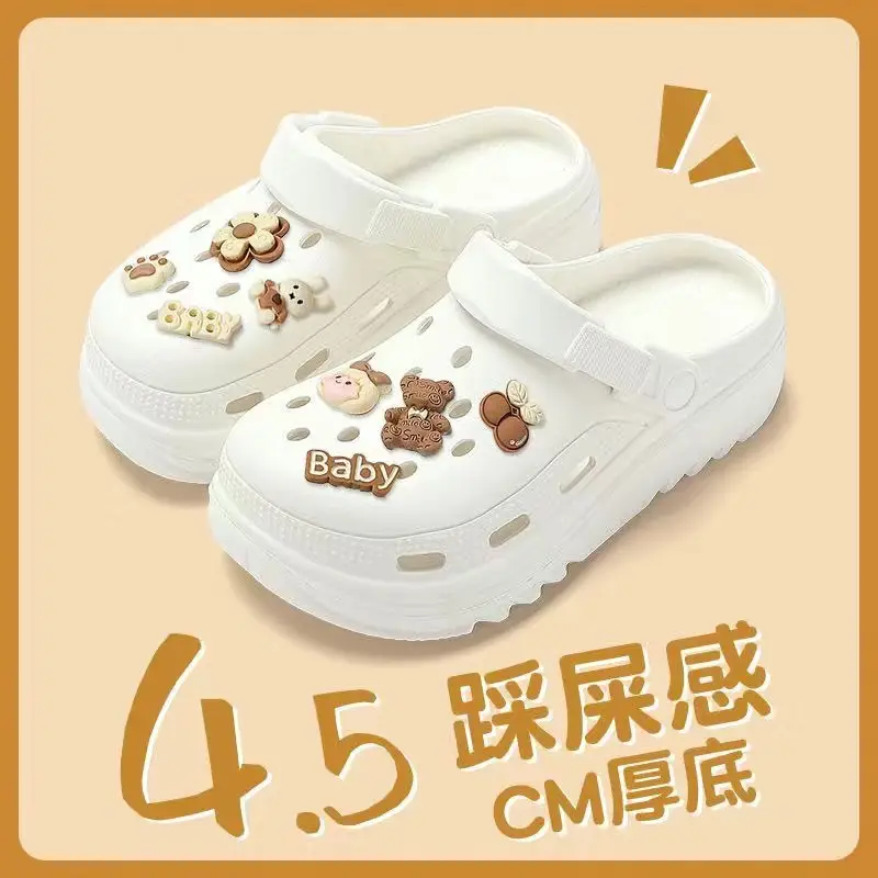 2025 Women Thick Clogs Non-Slip Outdoor Sandals