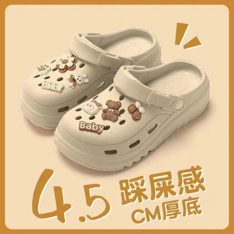 2025 Women Thick Clogs Non-Slip Outdoor Sandals