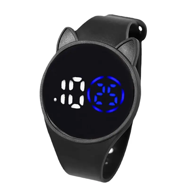 Touch Electronic Watch for Kids with Cat Ears Design - Image 13