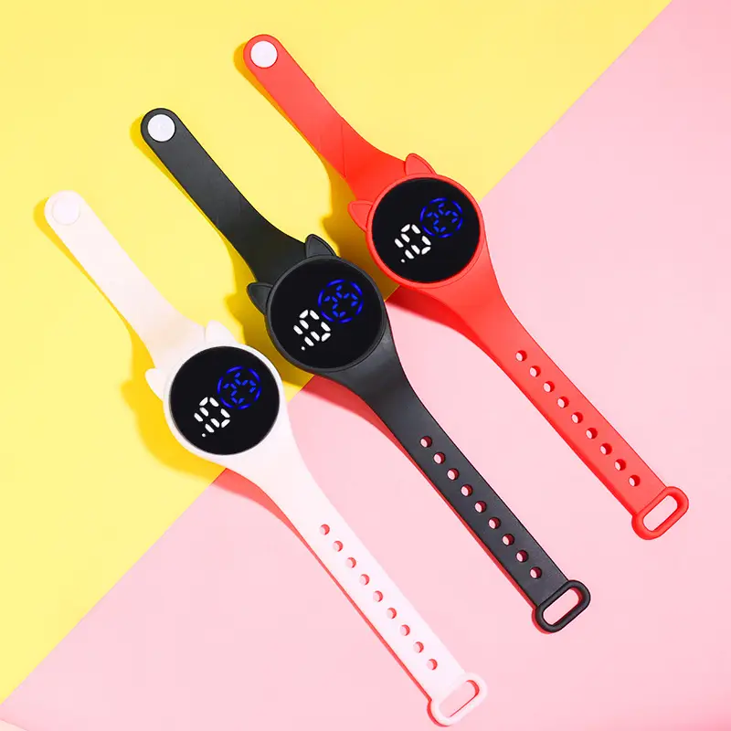 Touch Electronic Watch for Kids with Cat Ears Design — feature 6